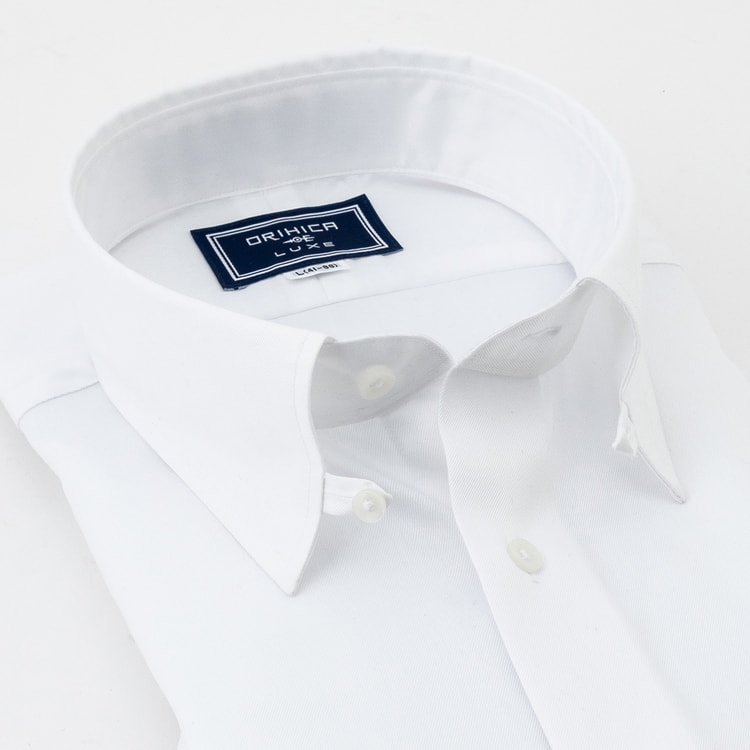 LUXE LINEシャツ タブカラー 織柄無地|O49_SSLT5516 - ORIHICA LUXE LINEシャツ タブカラー 織柄無地|O49_SSLT5516 - ORIHICA