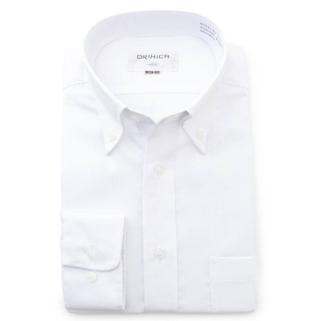 白ボタンダウン 織柄 ハッピープライスシャツ O49 Stlb2221 Orihica 公式通販 白ボタンダウン 織柄 ハッピープライスシャツ O49 Stlb2221 Orihica 公式通販