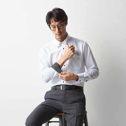 長袖ワイシャツ(ボタンダウン) - ORIHICA 公式通販 