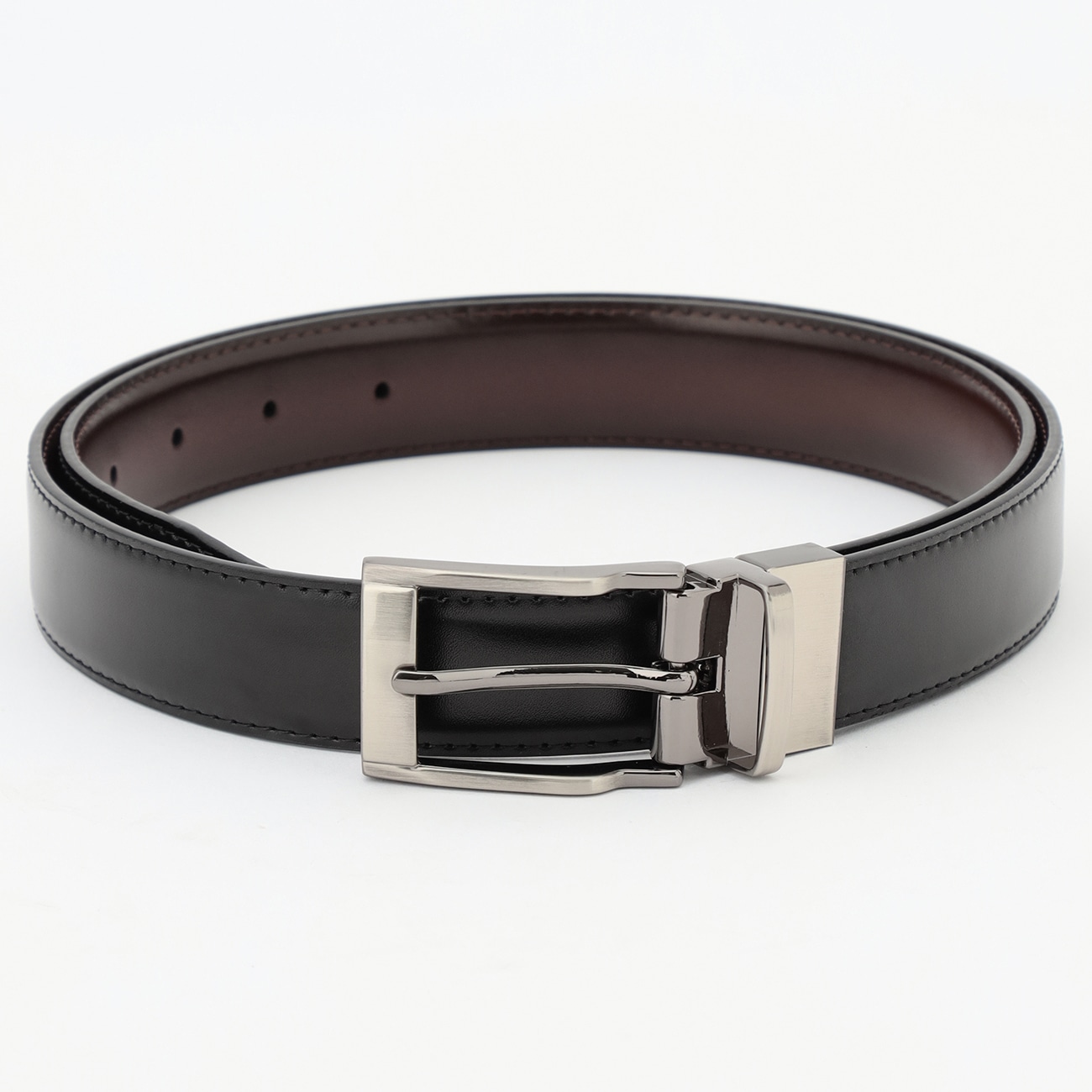 ピン リバーシブルベルト 黒／茶|O51_52BE-Y4 - ORIHICA 公式通販