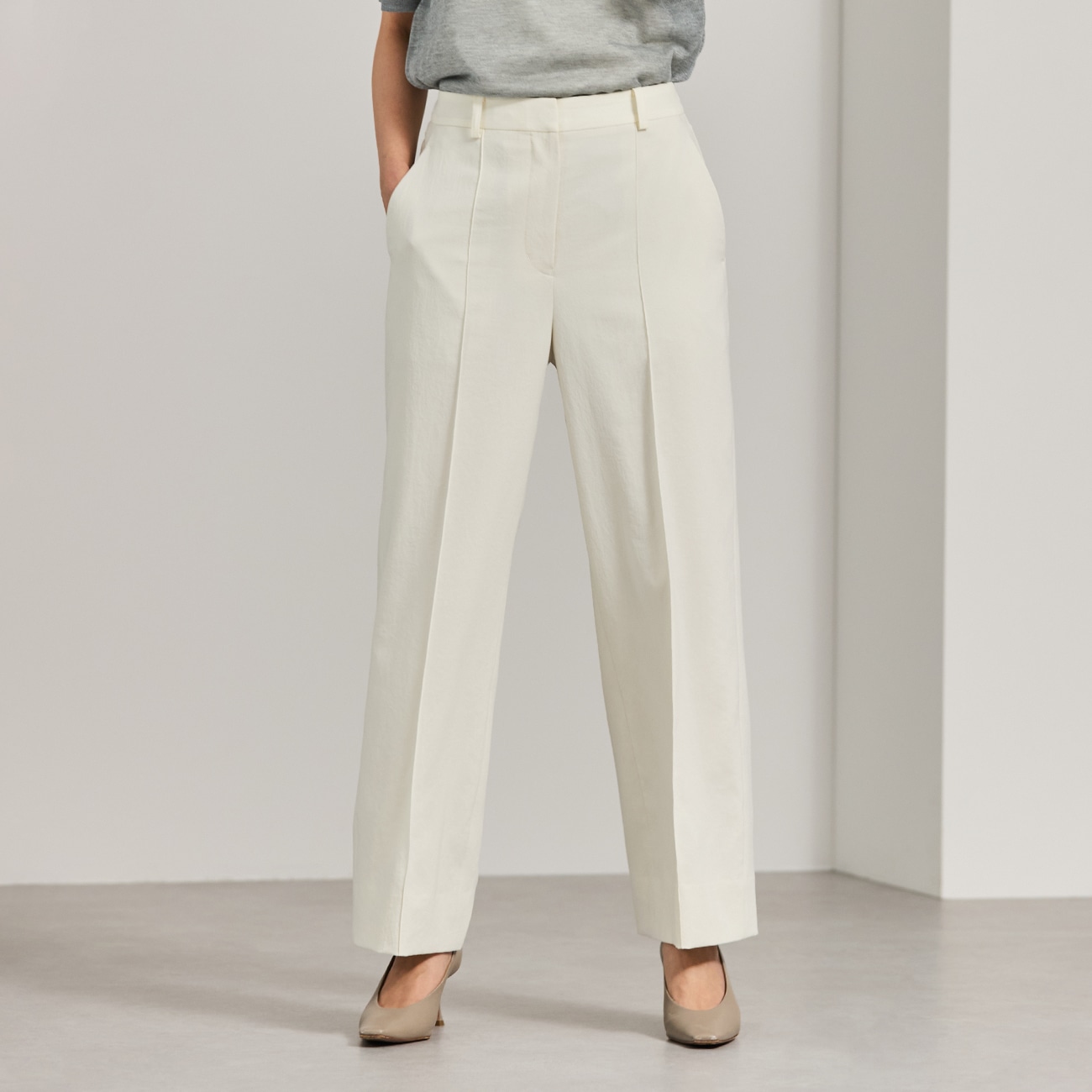 ＜CLASSY.ONLINE4月掲載アイテム＞ORIHICAフラミンゴPANTS AIRY ワイド
