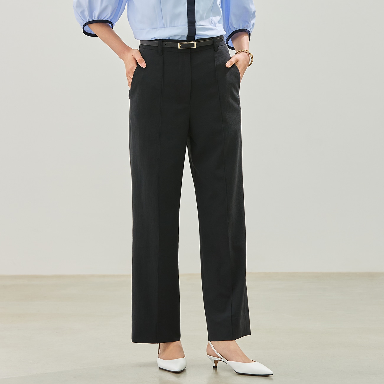 ORIHICAフラミンゴPANTS AIRY ワイド
