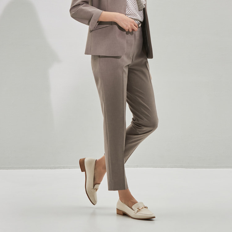 THE 3rd SUITS クロップドパンツ 無地|O55_G241H951 - ORIHICA 公式通販 