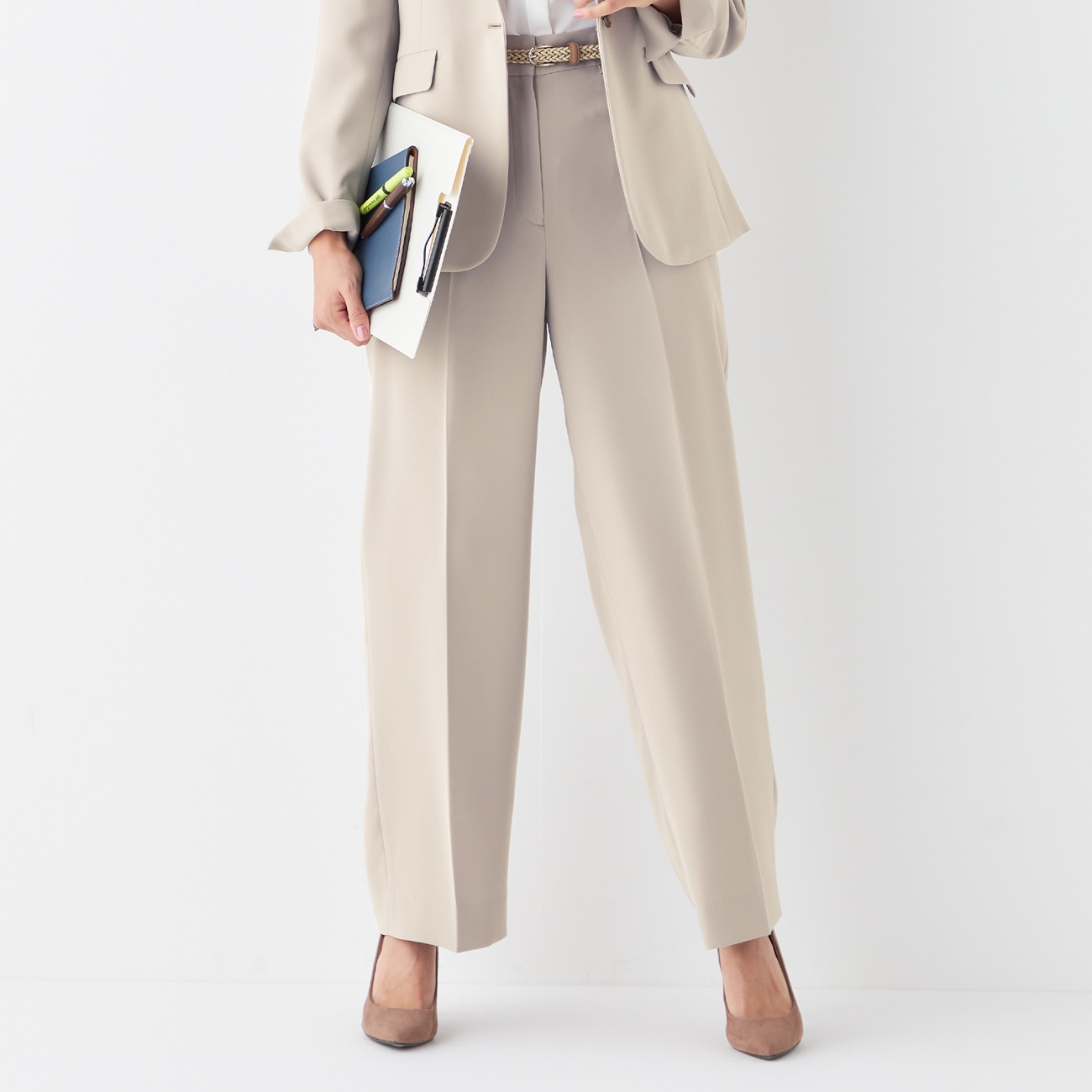 オリヒカ THE 3rd SUITS ダブルサテン 洗える 黒 雑誌掲載商品 オリヒカ THE 3rd SUITS ダブルサテン 洗える 黒 雑誌掲載商品