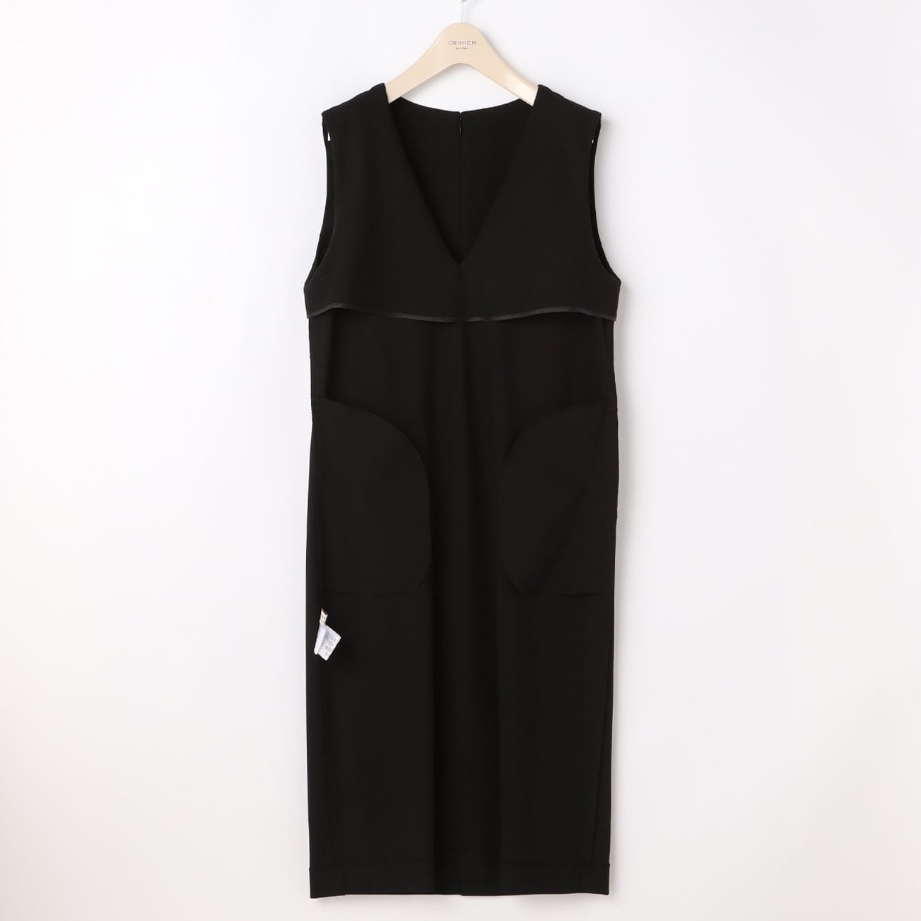CLASSY.コラボ THE 3rd SUITS 黒オックス ロングワンピース