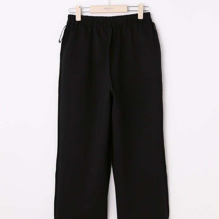 らくちんセットアップ ダンボールニット ワイドパンツ