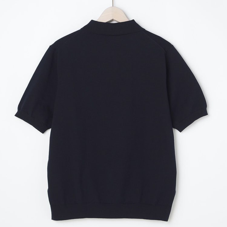 WEB限定】ビズニット（BIZ KNIT） スキッパーポロ|O66_66SUSM547