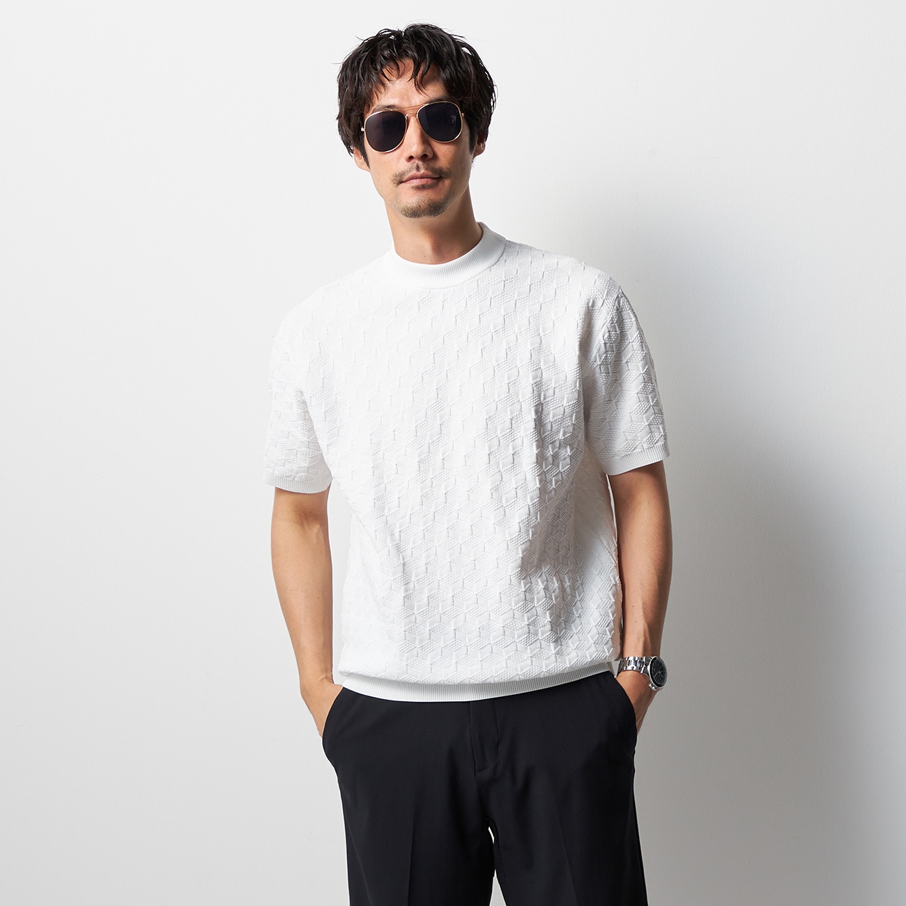 アウトレット]【WEB限定】ビズニット（BIZ KNIT） Tシャツ ジャ