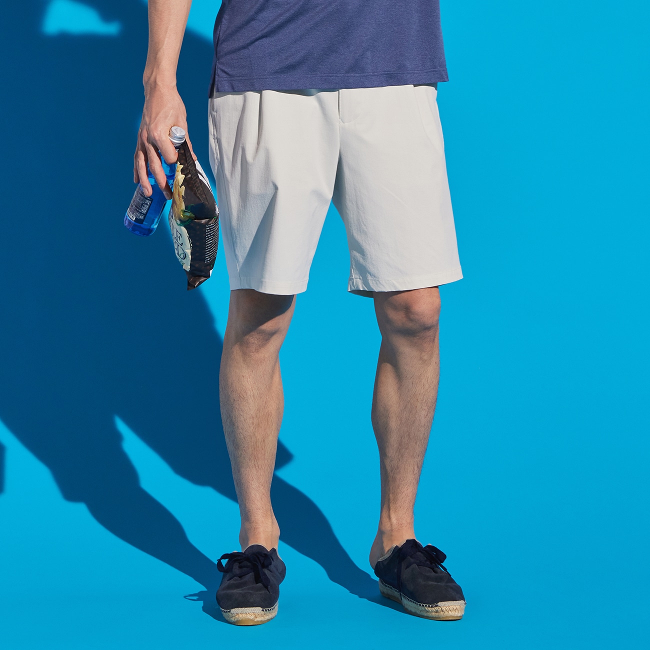 アウトレット]THE SMART ACTIVE PANTS（ハーフパンツ） 単品 オフシロ 