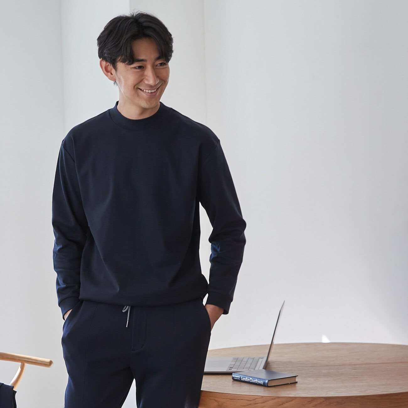 STCH SEVENTYTWO CLUBHOUSE モックネック M STCH Seventytwo Clubhouse モックネック 長袖Tシャツ - メルカリ