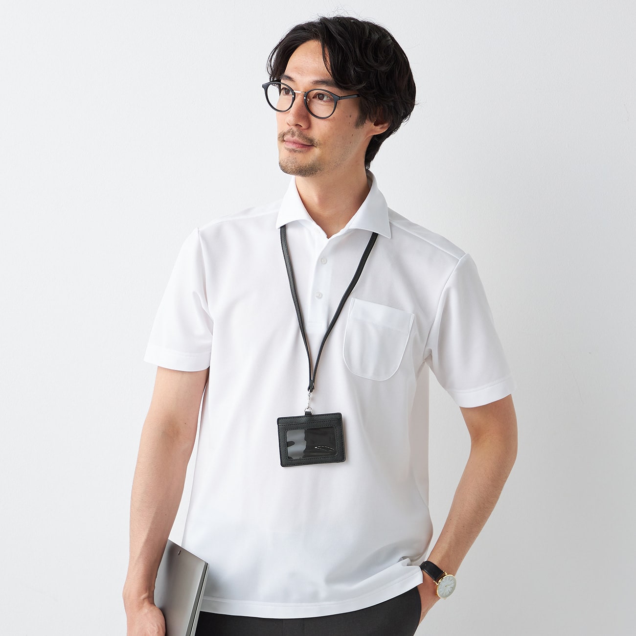 [アウトレット]【WEB限定サイズ展開あり】ビズポロシャツ 無地