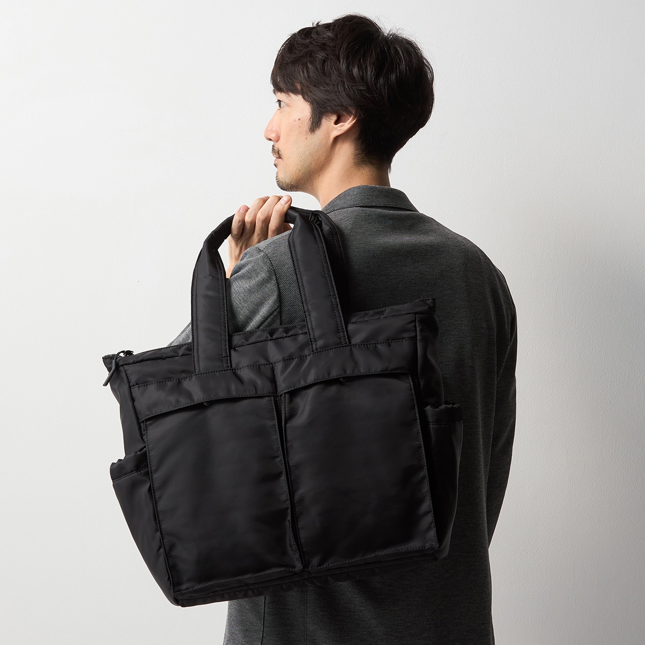 中綿軽量トートバッグ