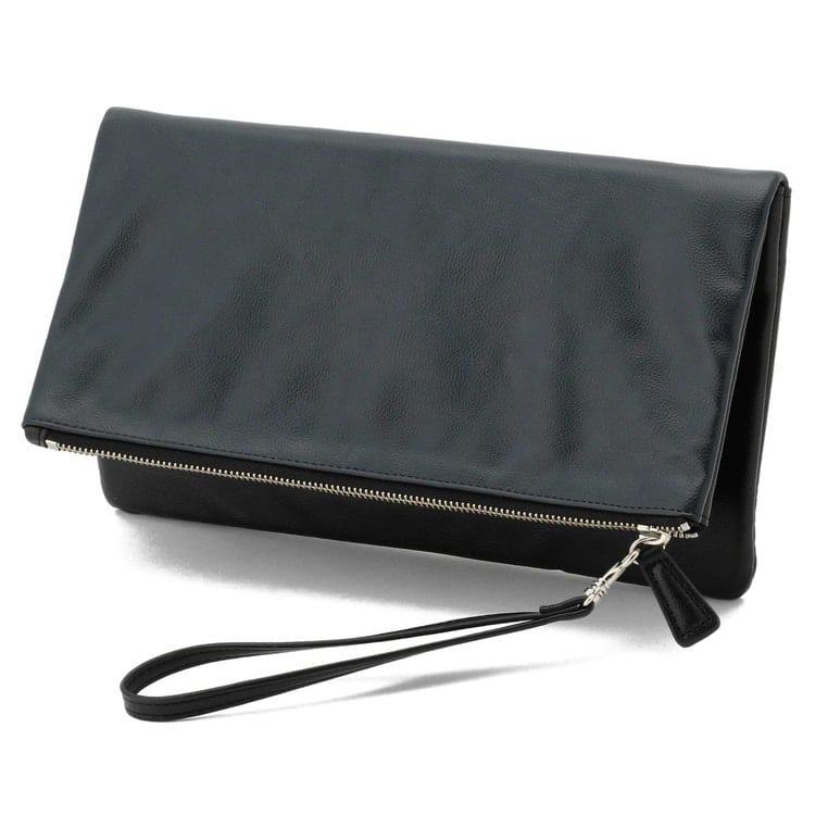 ダブルフェイス クラッチバッグ 黒 紺 O73 94b B1 Orihica 公式通販