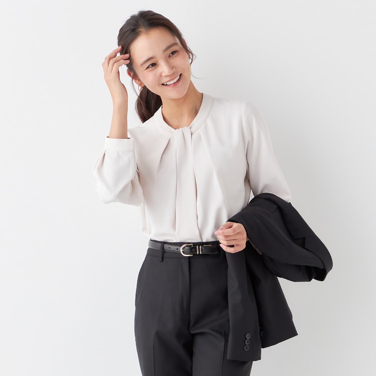 AURALEE (オーラリー)SUVIN HIGH COUNT CLOTH STRIPE スタンド