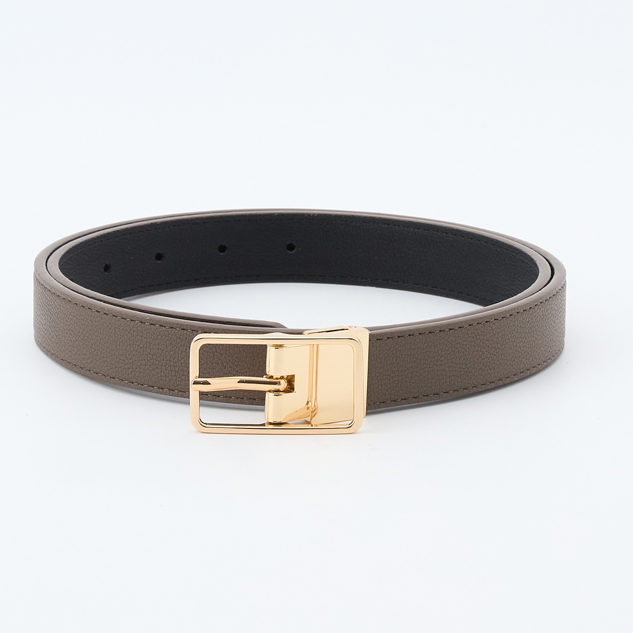 ＜CLASSY.ONLINE4月掲載アイテム＞着回しベルト リバーシブル 25mm