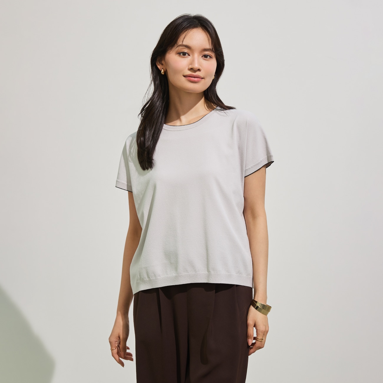 ORIHICA美ラクるニットCOMFY ニットT