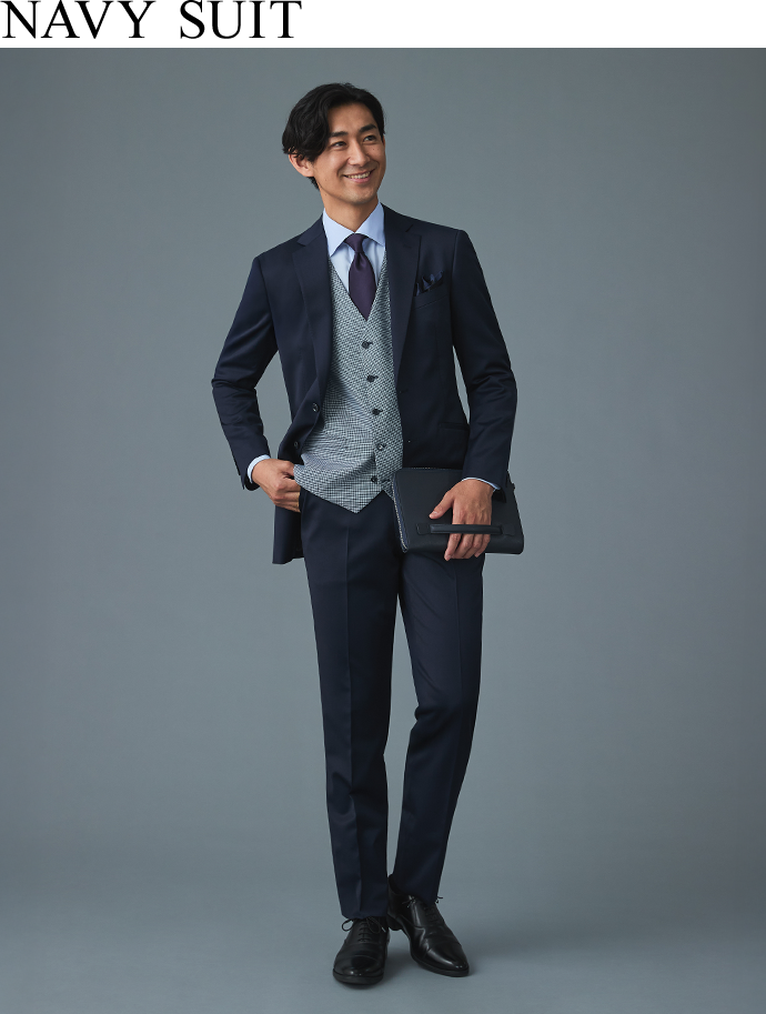 NAVY SUIT