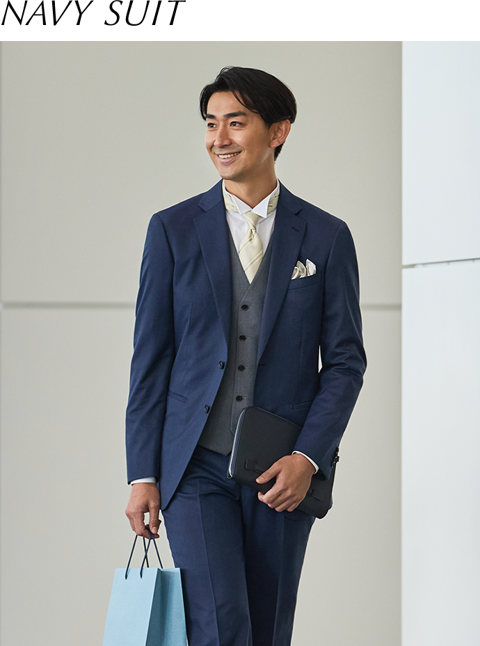 NAVY SUIT