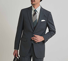 メンズスーツ画像
