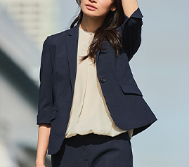 レディースセットアップスーツ画像