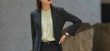 レディースセットアップスーツ画像