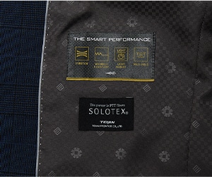 ノンアイロン SOLOTEX® 2パンツスーツ詳細画像