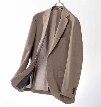 通気性のあるジャケット写真