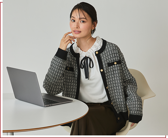 モデル着用画像