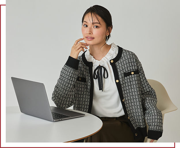 モデル着用画像